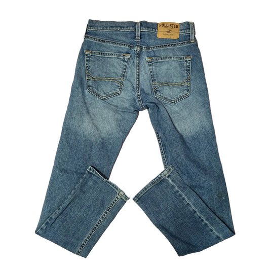 Hollister California Skinny Jean Denim Pants Bottoms Blue Size 28x30