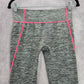 Kathy Gray Pink Heather Activewear Legging Yoga Pants Bottoms S Small