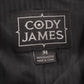 Cody James Black Paisley 5 Button Welt Pocket Point Peak Lapel Tuxedo Vest M 42R