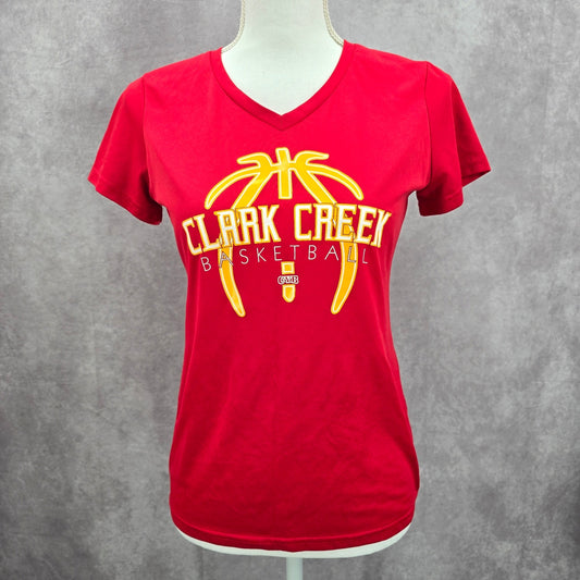 Augusta Red Performance Clark Creek Basketball Activewear Sports Small