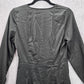 Fashion Nova Black Wrap Y2K Retro Club Long Sleeve Knee Length Dress Medium