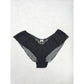 Black Lace Floral Bow Cute Whimsy Goth Sheer George Panties Large 12