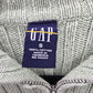 Gap Green Ribbed Long Sleeve Cotton Zip Collar Cardigan Sweater Small