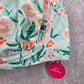Xhilaration Blue Pink Floral Padded Wired String Bikini Top Swimwear Plus 22W