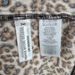 Michael Kors Brown Animal Print Knee Length Sleeveless Flare Pleat Dress 4
