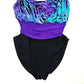 Cole of California Purple One Piece Bathing Suit Swimwear Size 10