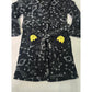 Pl Sleep Black Cute Monster Face Graphic Printed Embroidered Fluffy Bath Robe Boys 6