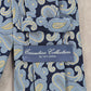 Tom James Executive Collection Blue Floral Paisley Executive Mens Silk Neck Tie