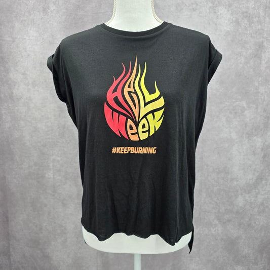 Orangetheory Fitness Black Activewear Sportswear Streetwear Tshirt Top Small