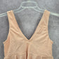 Pink Ruffle Padded Crop Swimwear Tankini Tank Top Medium M