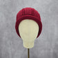 C.C Exclusives Red Crochet Knit Bucket Cap Hat Fun VTG Y2K Funky Beanie