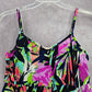 Caribbean Joe Purple Padded Swimwear Tankini Tank Top Medium M 10
