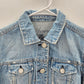 American Eagle Outfitters Blue Denim Jeans Button Long Sleeve Jacket Medium