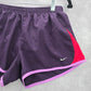 Nike Purple Pull On Athletic Running Activewear Sportswear Shorts Large