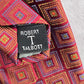 Robert Talbott Red Geometric Hand Sewn Silk Men's Neck Tie NWOT