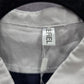 iEFiEL Blue White Short Sleeve Button Down Uniform 3 in 1 Top Medium