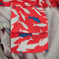 Crown & Ivy Pink Shark Fish Board Mesh Lined Swimwear Pants Shorts M Medium