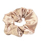 Gold Cream Hair Tie Accessories Scrunchie Handmade Satin SB27