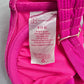 No Boundaries Pink Stripe Padded Bra Bikini Bralette Swim Top S Small