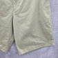 Real Comfort Tan Flat Front Bermuda Bottoms Cotton Pants Shorts Plus 14