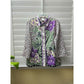 Allison Daley Animal Print Floral Summer Whimsy Petite Button Up Shirt Size 14P