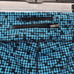 Under Armour Blue Black Cropped Activewear Yoga Leggings Active Sports Large