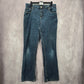 015. Merona Blue Bootcut Straight Denim Pants Jeans 14R