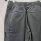 Old Navy Black Flat Front Cargo Active Bottoms Pants Shorts Small