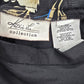 Kathie Lee Black Flare Floral Knee Length Zipper Boho Y2K Indie Skirt Plus 14