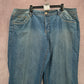 024. Just My Size Modern Bootcut Straight Wide Blue Jeans 26W Short