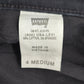 051. Levi's 515 Black Boot Cut Flare Denim Pants Jeans 4 Medium