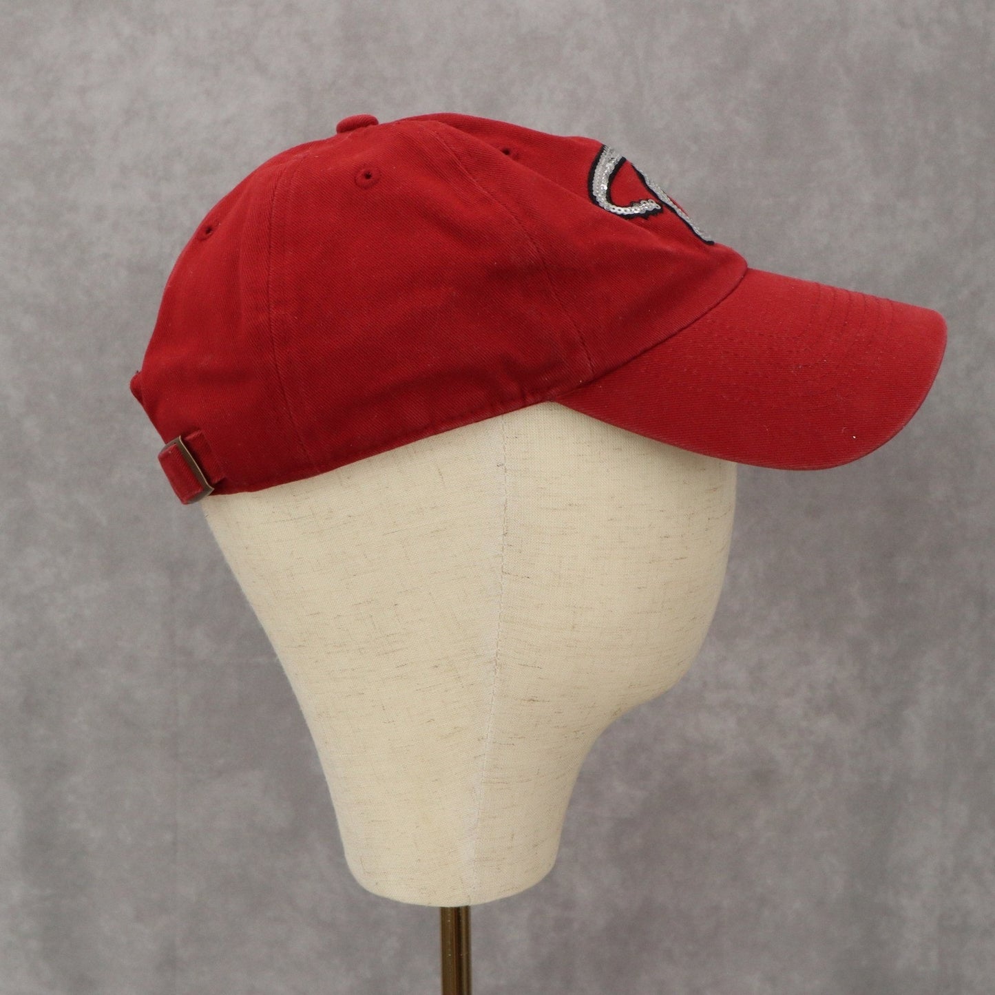 Fan Favorite Arizona Diamondback Sequin Cloth Strap Buckle Baseball Cap Hat