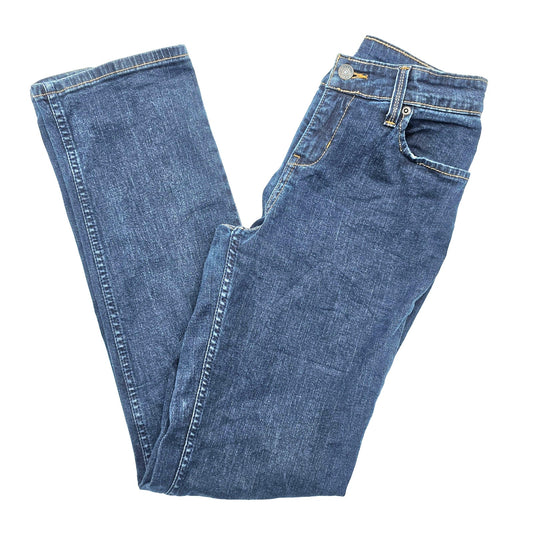 Levi's Strauss & Co Mid Rise Straight Blue Denim Jeans Pants Bottoms Size 4