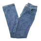 Levi's Strauss & Co Mid Rise Straight Blue Denim Jeans Pants Bottoms Small 4