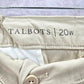 Talbots Tan Cotton Button Summer Nautical Preppy Shorts Bottoms Pants Plus 20W