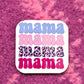 Mama Blue Handmade Square Refrigerator Magnet