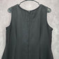 Willow Ridge Black Sleeveless Knee Length Slit Formal Dress Large