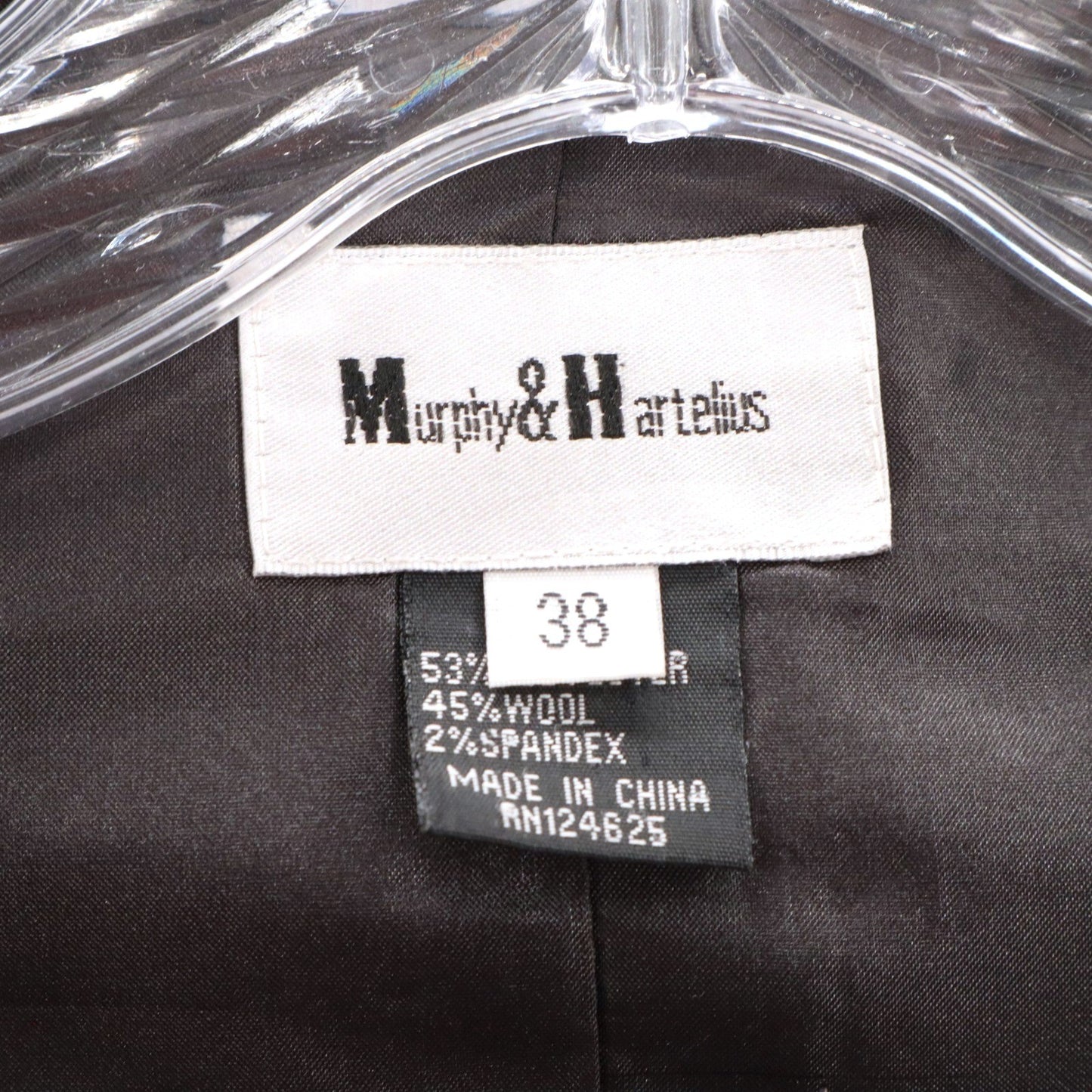 Murphy &amp; Hartelius Blue 5 Button Point Waistcoat Formal Tuxedo Suit Vest 38R