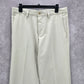 Haggar Cool 18 Pro Khaki Tailored Straight Dress Pants Trouser Golf Mens 32x30