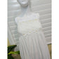 In Bloom White Sheer Lace Bead Fairy Cottage Lingerie Feminine Dress Medium