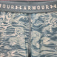 Under Armour Green Print Heatgear Compression Stretch Active Pants Shorts Small