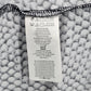 Michael Kors Black White Wrap Midi Knee Length Short Sleeve Dress Large