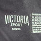 Victoria's Secrets Sport Gray Stripe Leggings Crop Capri Active Stretch M Medium