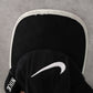 Nike Black White Raw Logo Cloth Strap Athletic Golf Baseball Cap Hat Small