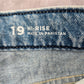 Arizona Jeans Co Blue Hi Rise Button Jeans Cotton Denim Pants Shorts Plus 19