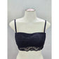 Black Lace Floral Whimsygoth Romantic Dark Boudoir Bridal Bralette Large