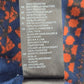 H&M Blue Orange Floral Square XL Wrap Hijab Dupatta Shawl Scarves Scarf