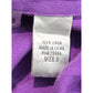 Chico's Purple 100% Linen Button Up Top Size Large 2