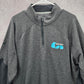 168. Under Armour Gray Zip Jacket Pullover Long Sleeve Men's Extra Large XL