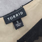 Torrid Black Floral Sleeveless Tank Blouse Flowy Top 3 Plus 22/24 3XL